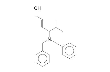 (2E)-4-(Dibenzylamino)-5-methyl-2-hexen-1-ol
