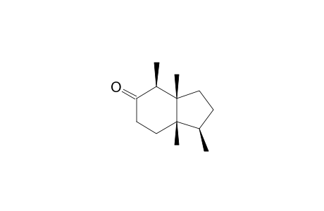 (1R,3aS,4S,7aS)-1,3a,4,7a-tetramethyl-1,2,3,4,6,7-hexahydroinden-5-one