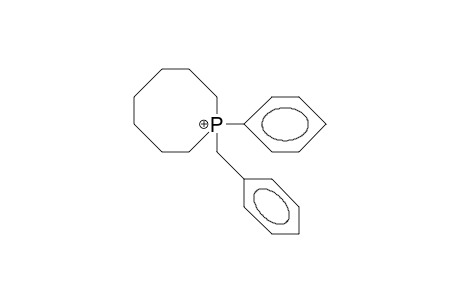 1-Phenyl-1-benzyl-phosphocanium cation