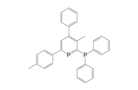 2-Diphenylphosphino-3-methyl-4-phenyl-6-(4-methylphenyl).lamda.(3)-phosphinine