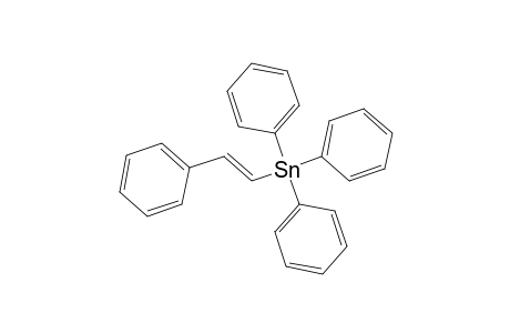 Triphenyl(2-phenylethenyl)stannane