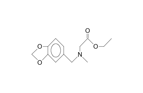 N-(3,4-Methylenedioxy-benzyl)-N-methyl-glycine ethyl ester