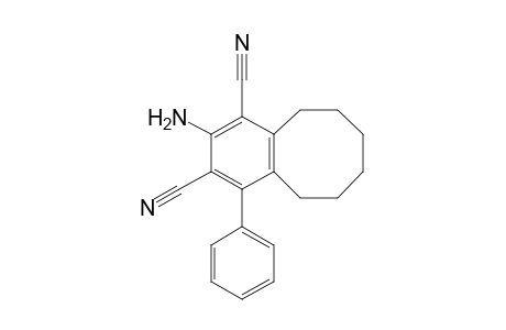 2-AMINO-5,6,7,8,9,10-HEXAHYDRO-4-PHENYLBENZOCYCLOOCTENE-1,3-DICARBONITRILE