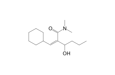 (2Z)-2-(cyclohexylmethylene)-3-hydroxy-N,N-dimethyl-hexanamide