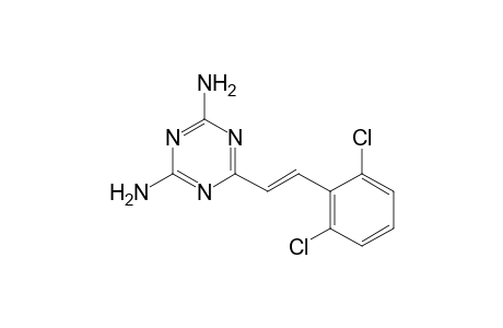 2,4-Diamino-(E)-6-[2-(2,6-dichlorophenyl)ethenyl]-1,3,5-triazine