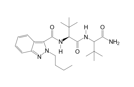 N-((2S)-1-((1-amino-3,3-dimethyl-1-oxobutan-2-yl)amino)-3,3-dimethyl-1-oxobutan-2-yl)-2-butyl-2H-\rindazole-3-carboxamide