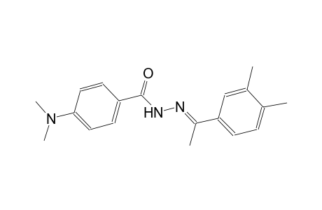 4-(dimethylamino)-N'-[(E)-1-(3,4-dimethylphenyl)ethylidene]benzohydrazide