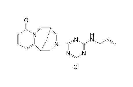 11-{4-chloro-6-[(prop-2-en-1-yl)amino]-1,3,5-triazin-2-yl}-7,11-diazatricyclo[7.3.1.0²,⁷]trideca-2,4-dien-6-one