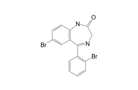 7-Bromo-5-(2-bromo-phenyl)-1,3-dihydro-benzo[E][1,4]diazepin-2-one