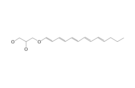 (E)-FECAPENTAENE-13;(E)-3-(1,3,5,7,9-TRIDECAPENTAENYLOXY)-1,2-PROPANEDIOL