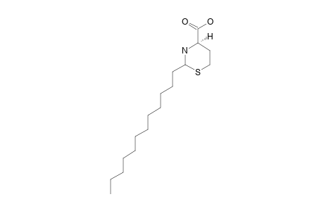 (2R*,4R*)/(2S*,4R*)-2-DODECYL-1,3-THIAZINANE-4-CARBOXYLIC-ACID