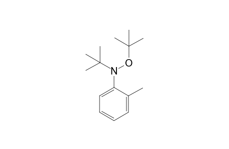 N-tert-Butoxy-N-tert-butyl-o-toluidine