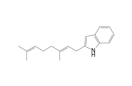 2-(3,7-Dimethylocta-2,6-dienyl)-1H-indole
