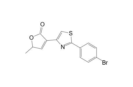 5-Methyl-3-[2'-(4"-bromophenyl)thiazol-4'-yl]-2,5-dihydrofuran-2-one