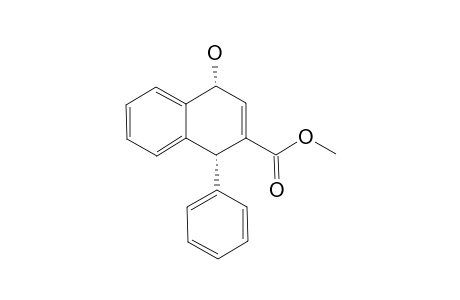 methyl (1R,4R)-4-hydroxy-1-phenyl-1,4-dihydronaphthalene-2-carboxylate