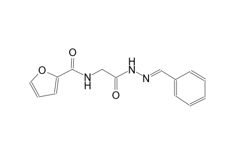acetic acid, [(2-furanylcarbonyl)amino]-, 2-[(E)-phenylmethylidene]hydrazide