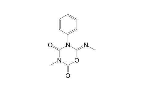 5,6-Dihydro-3-methyl-6-(methylimino)-5-phenyl-2H-1,3,5-oxadiazine2,4(3H)dione