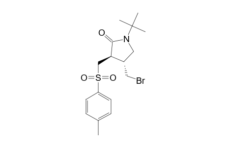 N-TERT.-BUTYL-4-(BROMOMETHYL)-3-(TOSYLMETHYL)-2-PYRROLIDONE