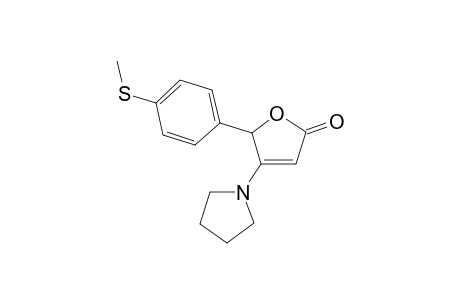 5-(4-(methylthio)phenyl)-4-(pyrrolidin-1-yl)furan-2(5H)-one