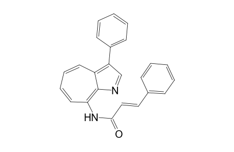 3-Phenyl-8-[N-(3-phenyl-1-oxoprop-2-en-1-yl)-1-azaazulene