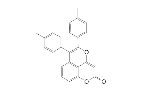 5,6-Bis(4-methylphenyl)pyrano[2,3,4-de]-1-benzopyran-2-one