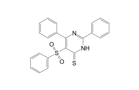 2,6-diphenyl-5-(phenylsulfonyl)-4(3H)-pyrimidinethione