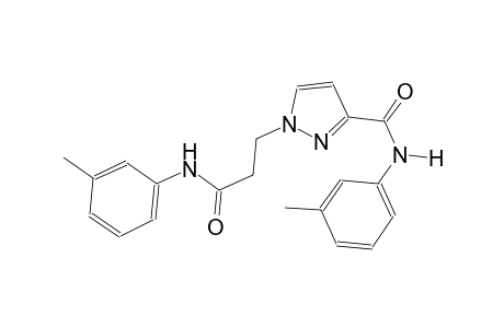 1H-pyrazole-1-propanamide, N-(3-methylphenyl)-3-[[(3-methylphenyl)amino]carbonyl]-