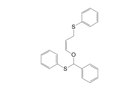 Benzene, [[3-[phenyl(phenylthio)methoxy]-2-propenyl]thio]-, (Z)-
