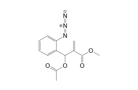 2-[acetoxy-(2-azidophenyl)methyl]acrylic acid methyl ester