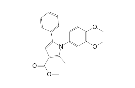 methyl 1-(3,4-dimethoxyphenyl)-2-methyl-5-phenyl-1H-pyrrole-3-carboxylate