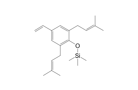 [2,6-bis(3-methylbut-2-enyl)-4-vinyl-phenoxy]-trimethyl-silane