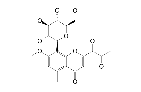 8-C-GLUCOPYRANOSYL-7-O-METHYL-ALOEDIOL