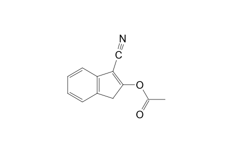 acetic acid, ester with 2-hydroxyindene-3-carbonitrile