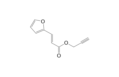 2-Propenoic acid, 3-(2-furanyl)-, 2-propynyl ester