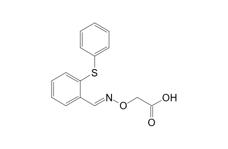 2-[(E)-(2-phenylsulfanylphenyl)methyleneamino]oxyacetic acid