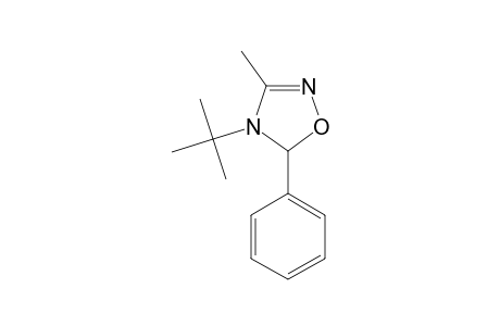4-tert-Butyl-3-methyl-5-phenyl-4,5-dihydro-1,2,4-oxadiazole