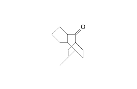 9-Methyl-tricyclo(6.2.2.0/3,7/)dodec-9-en-2-one