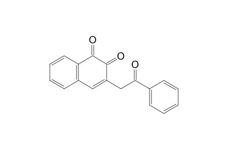 3-Phenacyl-1,2-naphthoquinone