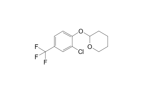2-[2-chloranyl-4-(trifluoromethyl)phenoxy]oxane