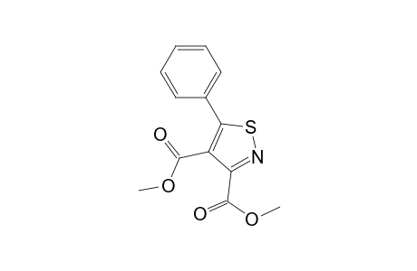 3,4-Isothiazoledicarboxylic acid, 5-phenyl-, dimethyl ester