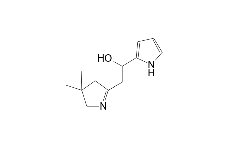 1-(Pyrrol-2'-yl)-2-(4',4'-dimethyl-delta-1'-pyrrolin-2'yl)-ethanol