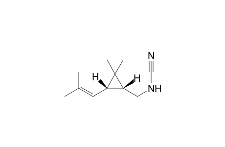 N-Cyano-[(1R,3S)-2,2-Dimethyl-3-(2-methyl-1-propenyl)cyclopropylmethyl]amine