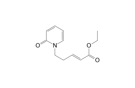 (E)-5-(2-keto-1-pyridyl)pent-2-enoic acid ethyl ester