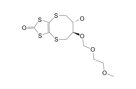 (6R,7R)-6-HYDROXY-7-(2-METHOXYETHOXYMETHOXY)-5,6,7,8-TETRAHYDRO-1,3-DITHIOLO-[4.5-B]-[1.4]-DITHIOCIN-2-ONE