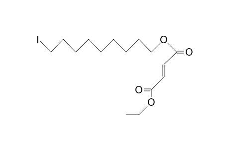Ethyl (8-iodo-nonyl) fumarate