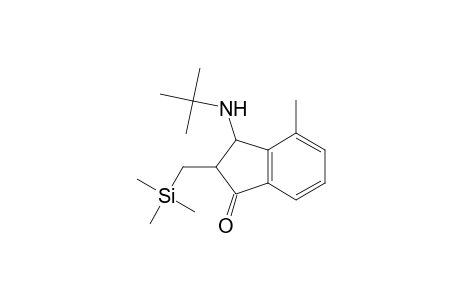 3-(tert-butylamino)-4-methyl-2-(trimethylsilylmethyl)-2,3-dihydroinden-1-one