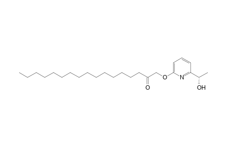 (S)-2-(1-Hydroxyethyl)-6-(palmitoylmethyl)pyridine