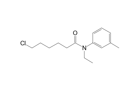 Hexanamide, N-ethyl-N-(3-methylphenyl)-6-chloro-