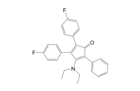 2,4-Cyclopentadien-1-one, 3-(diethylamino)-4,5-bis(4-fluorophenyl)-2-phenyl-