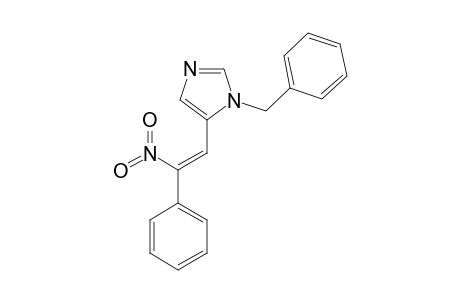1-BENZYL-5-[(2-NITRO-2-PHENYL)-ETHENYL]-IMIDAZOLE